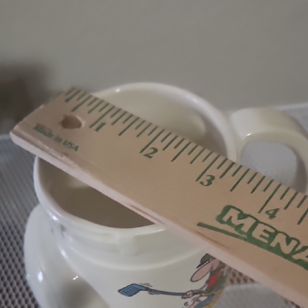 Playful Golf Cartoon Mug - White - Picture 6 of 8